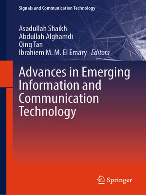 cover image of Advances in Emerging Information and Communication Technology